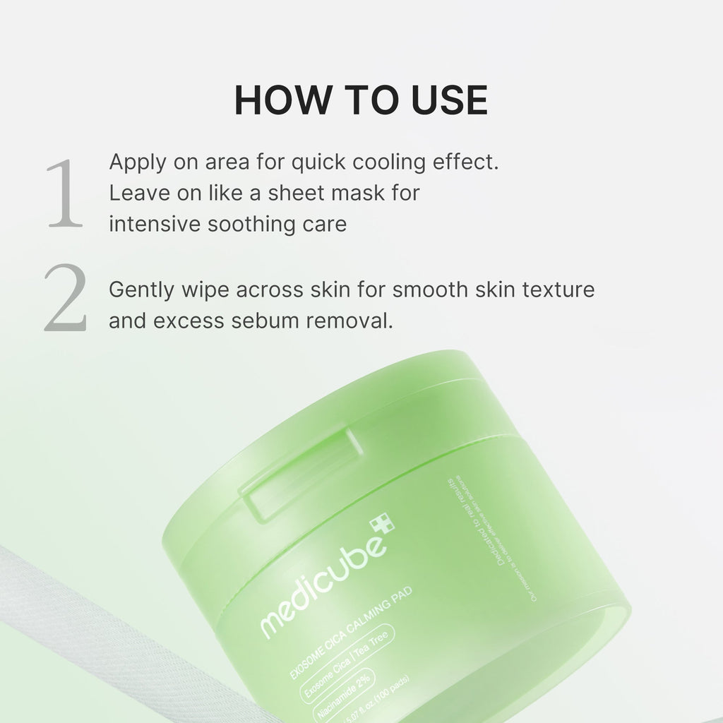 Exosome Cica Calming Toner Pads - Refresh Fresh