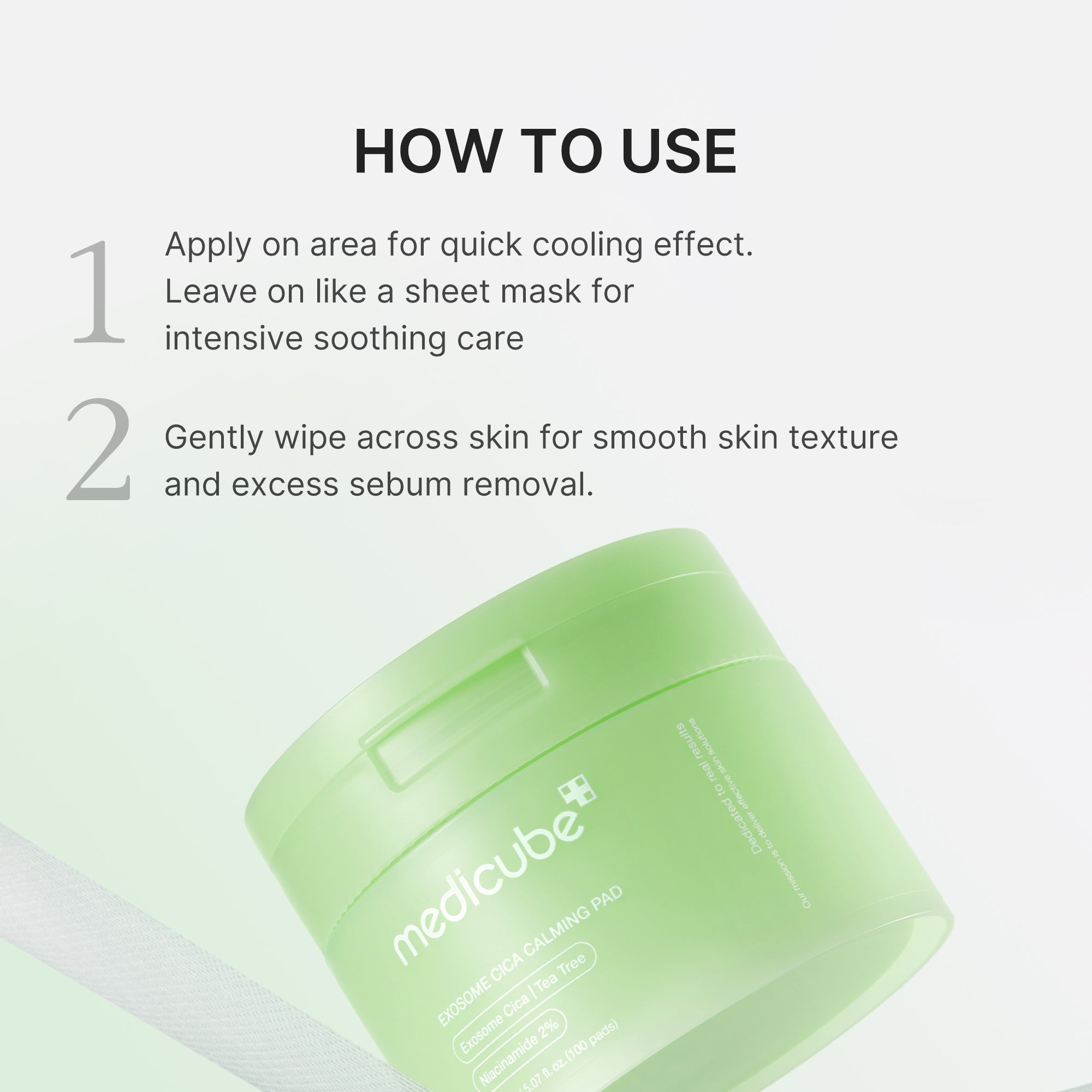 Exosome Cica Calming Toner Pads - Refresh Fresh