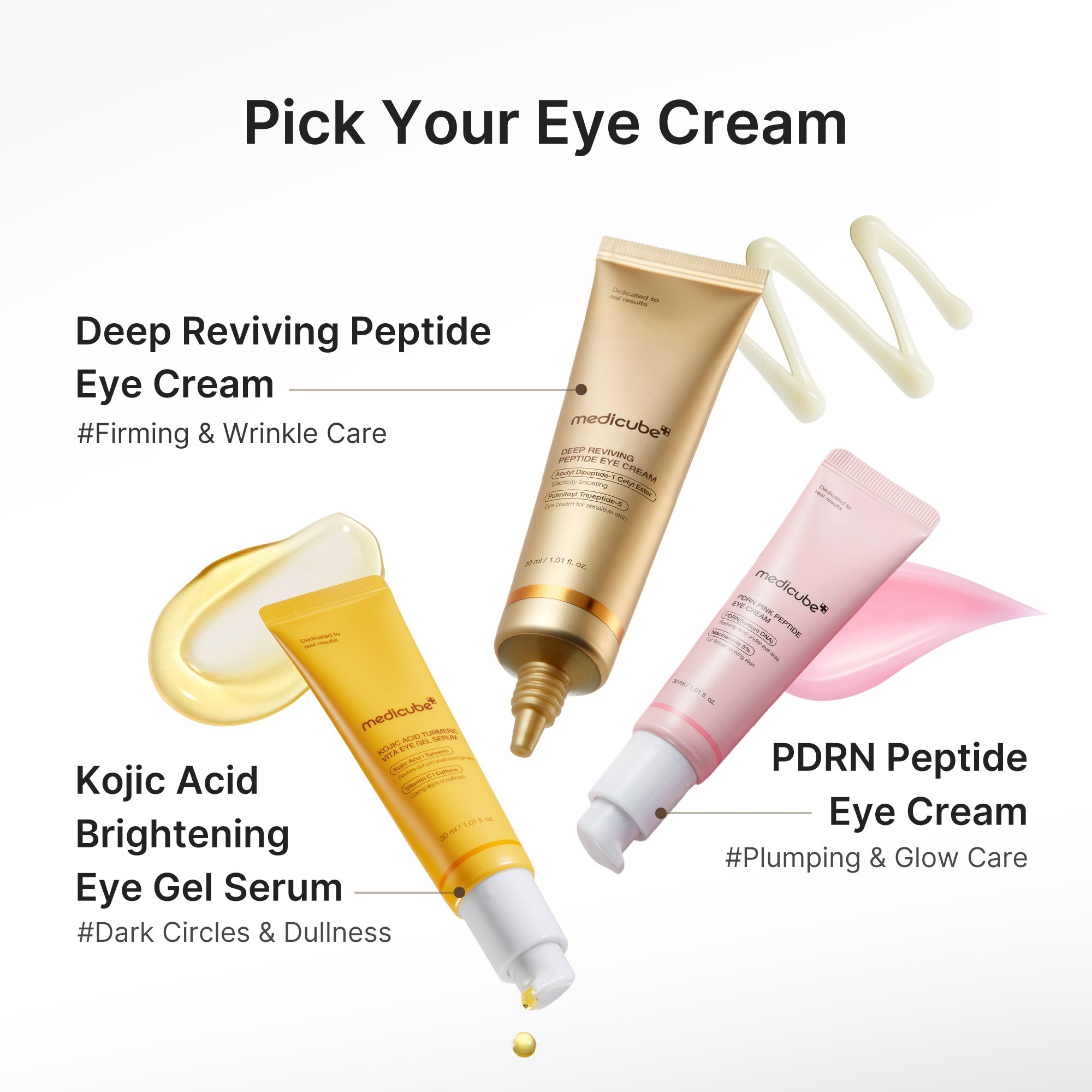 Deep Reviving Peptide Eye Cream - Refine Your Glow
