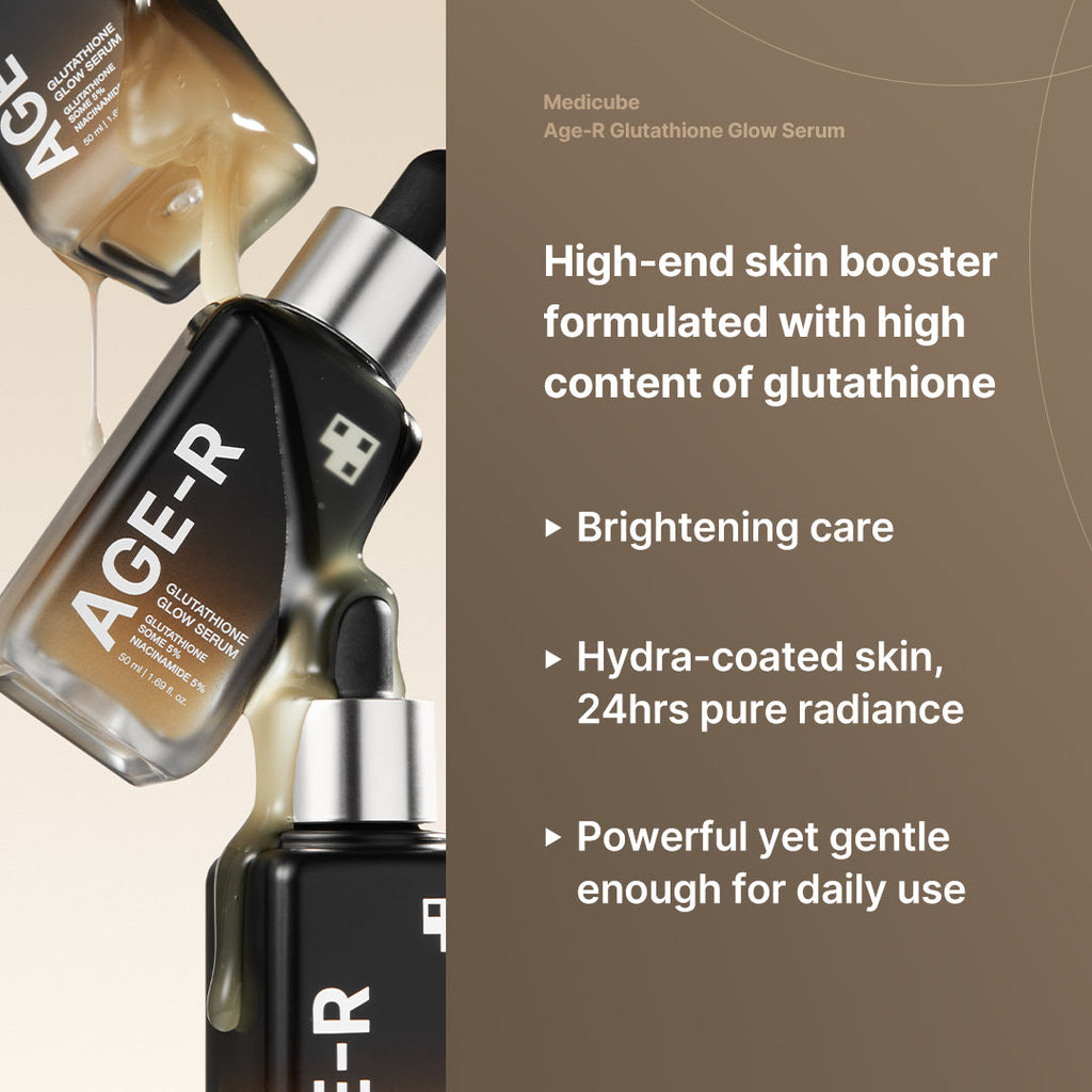 AGE-R Glutathione Glow Serum - Made for Smooth Looking Skin
