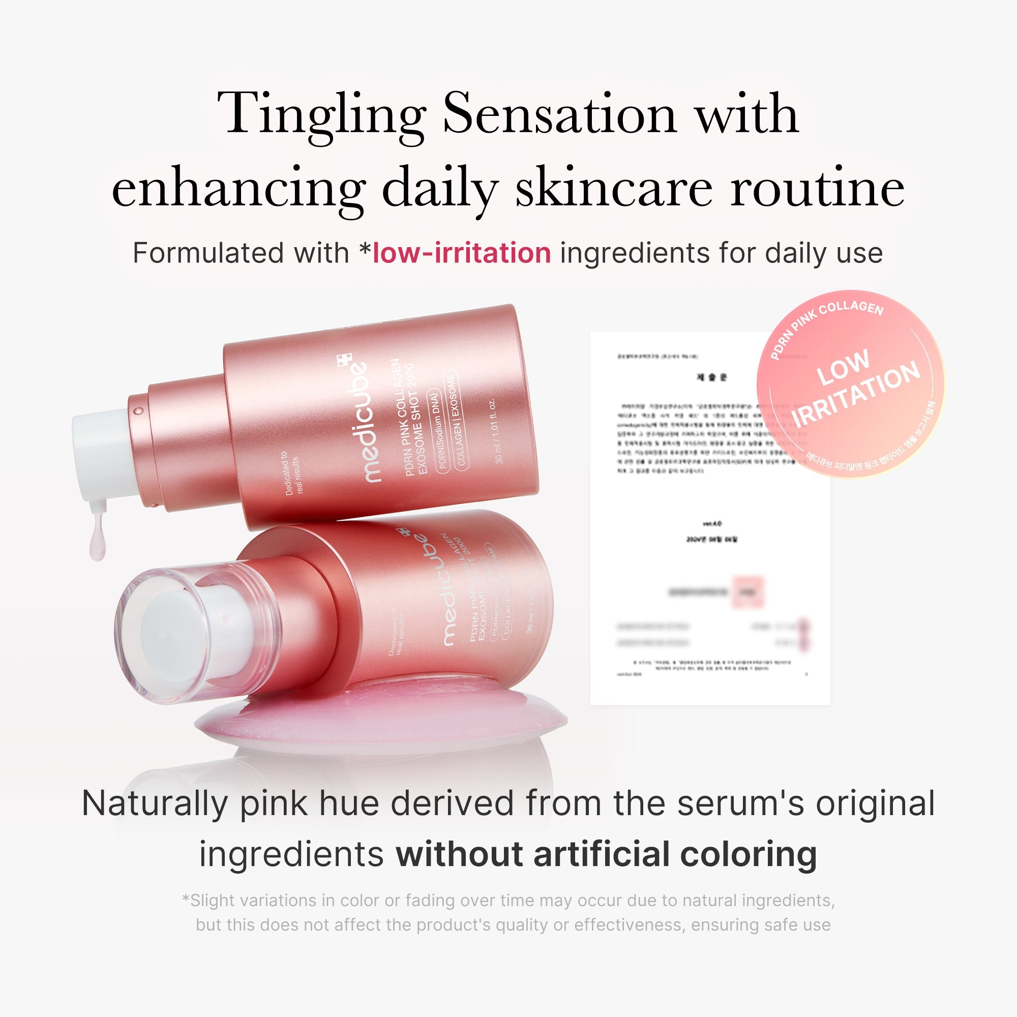 [Subscr.] PDRN Pink Collagen Exosome Shot - Subtle Skin Care Style