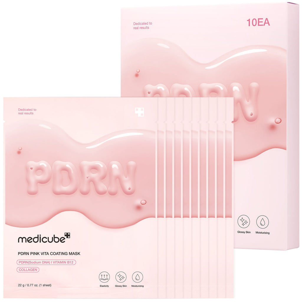 PDRN Pink Vita Coating Sheet Mask - Medicube for Premium Care
