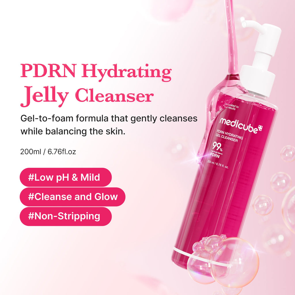 PDRN Pink Gel Cleanser - Made for Premium Beauty Care