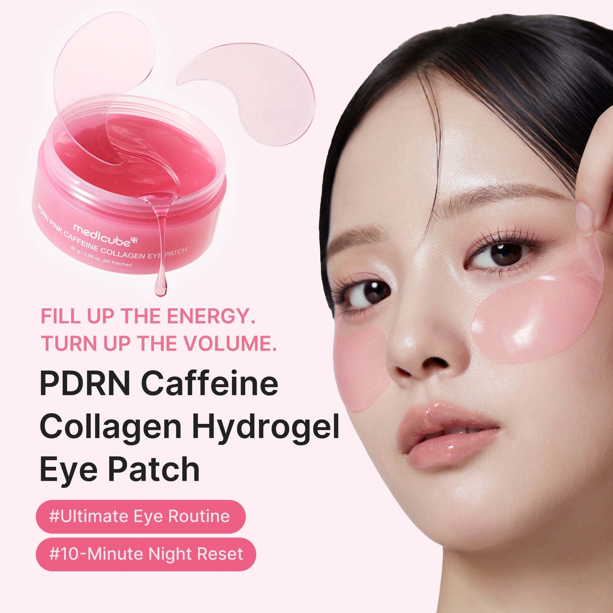 PDRN Caffeine Collagen Eye Patch - Fresh Skin with Style