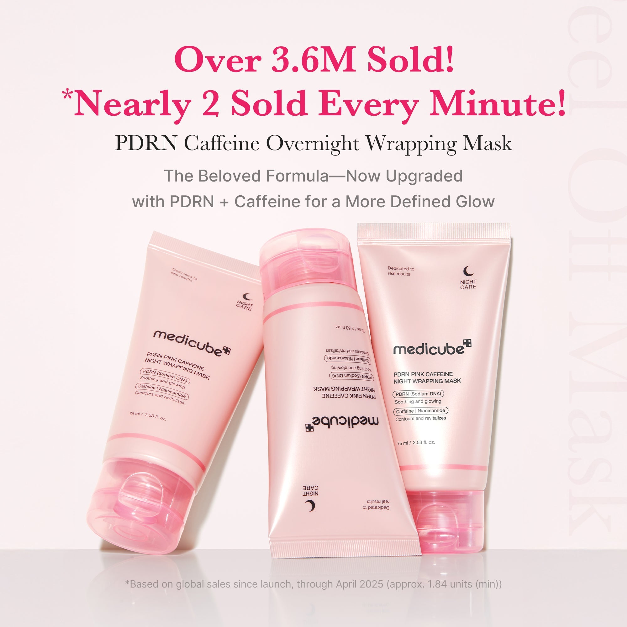 [GIFT] PDRN Pink Caffeine Overnight Wrapping Mask - Modern Face Care Style