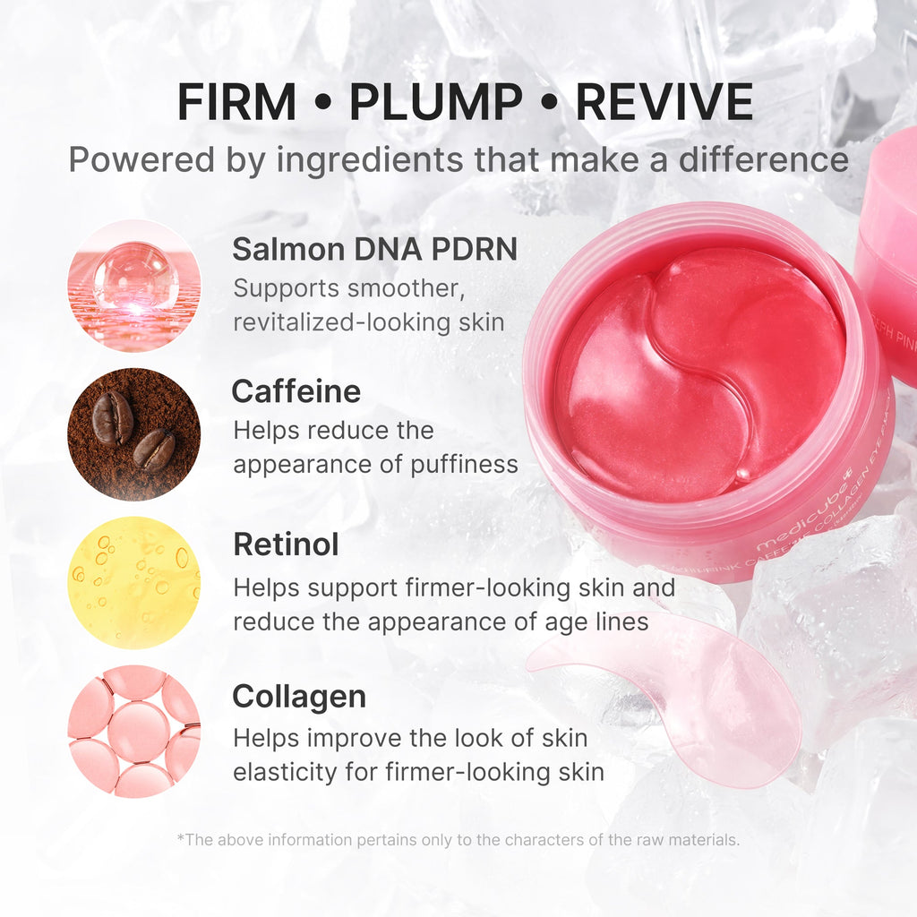 PDRN Caffeine Collagen Eye Patch - Fresh Skin with Style