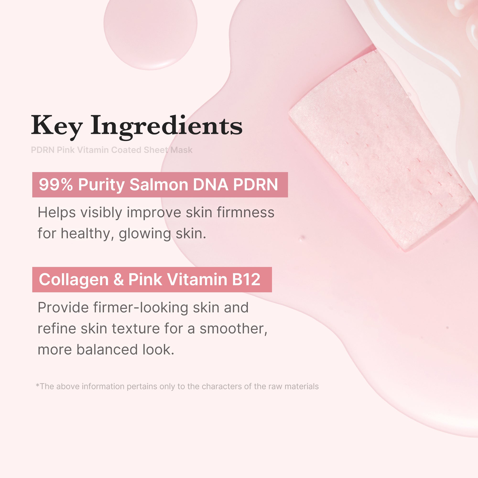 [Subscr.] PDRN Pink Vita Coating Sheet Mask - A Smarter Beauty Routine
