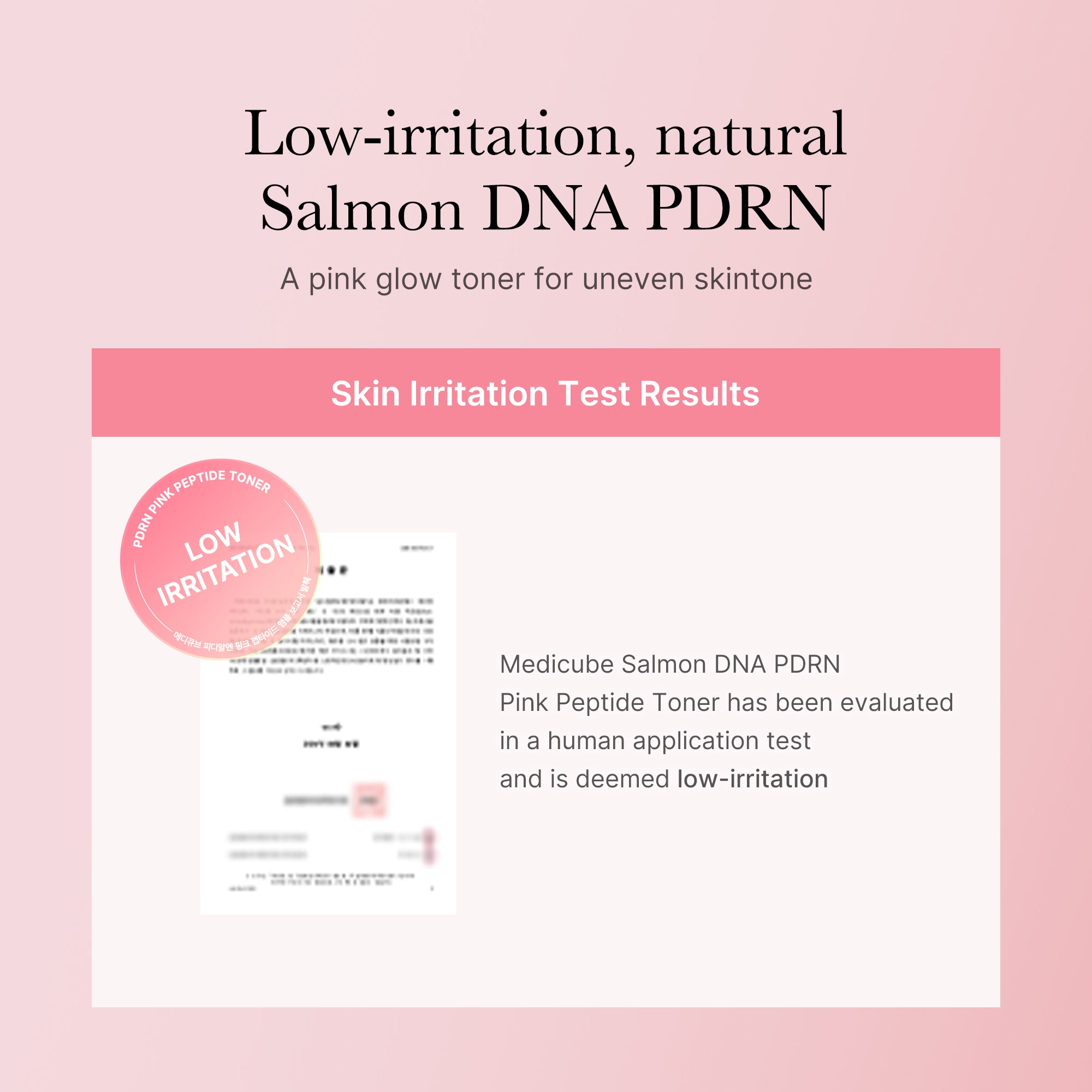 PDRN Pink Peptide Toner - Routine with Medicube