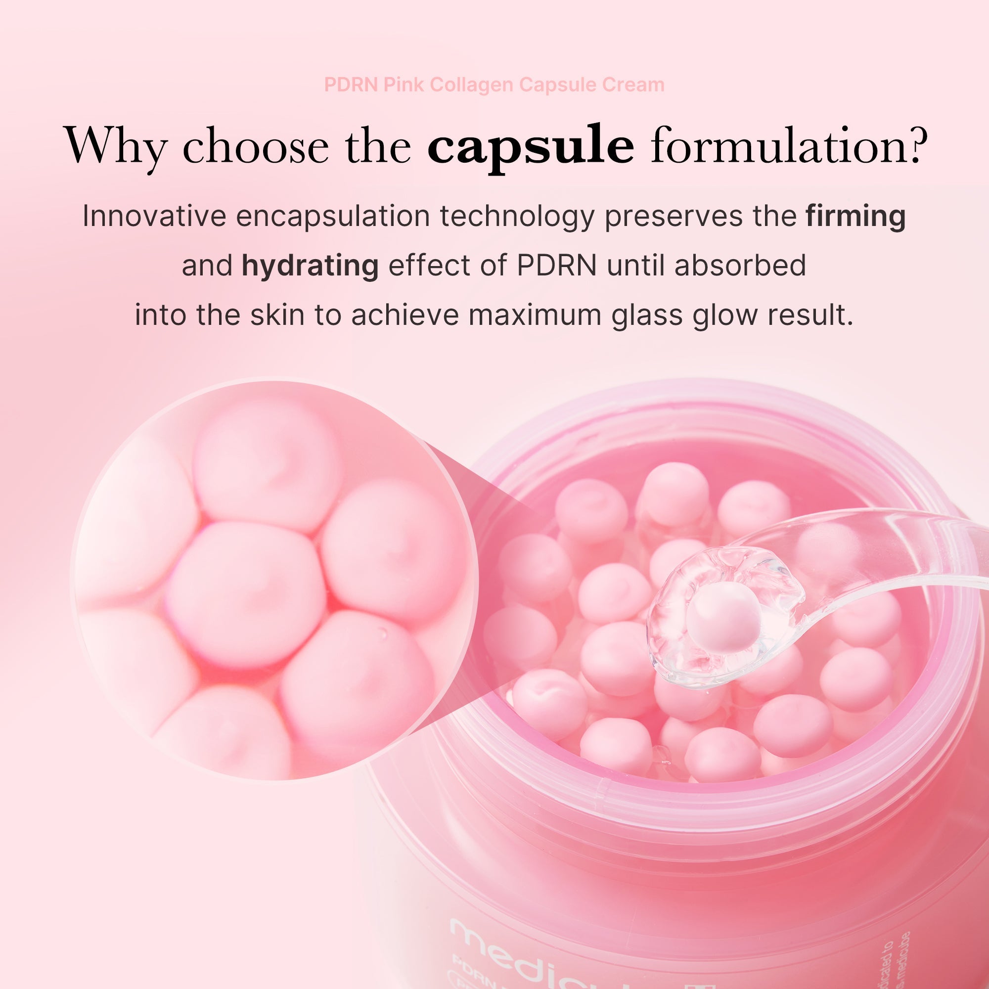 PDRN Pink Collagen Capsule Cream - K Beauty Made Elegant