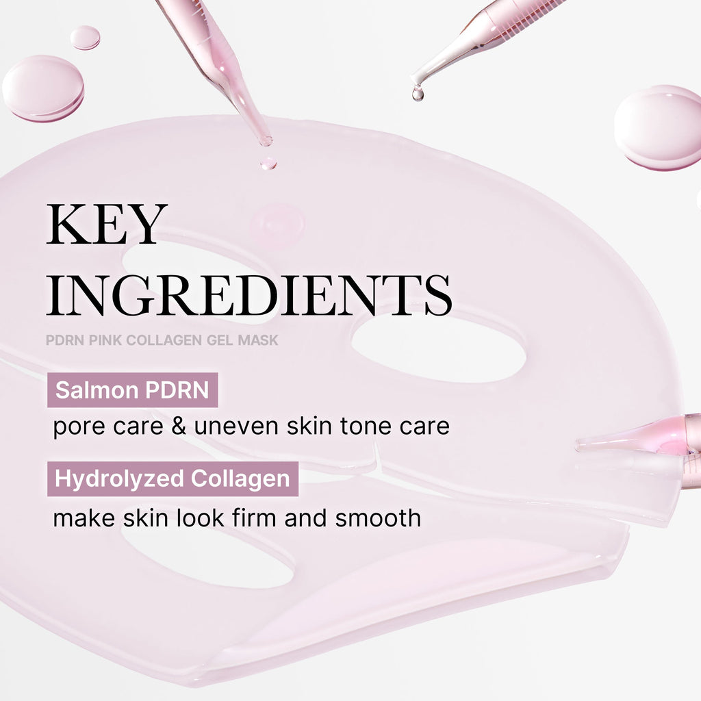 [GIFT] Salmon PDRN Pink Collagen Jelly Gel Mask (4ea) - Premium K Beauty