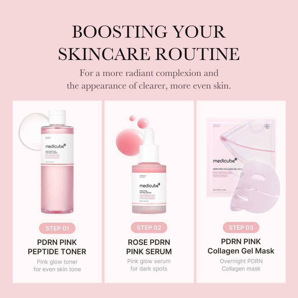 [Subscr.] PDRN Pink Peptide Toner - The Medicube Daily Glow