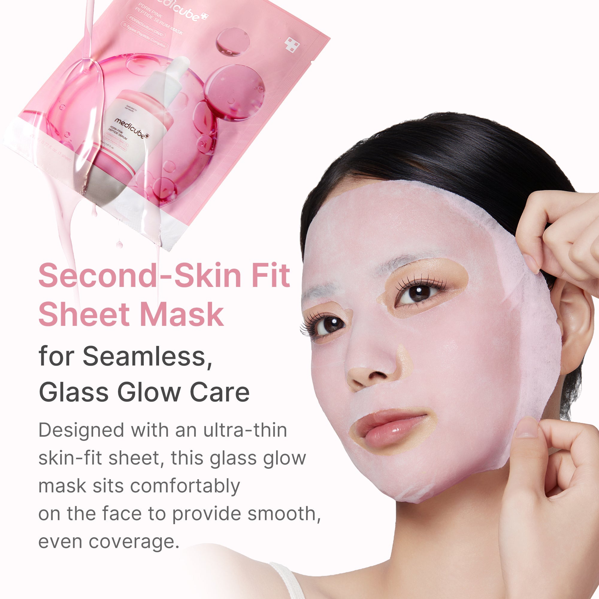 PDRN Pink Peptide Ampoule Mask - Refresh Refined