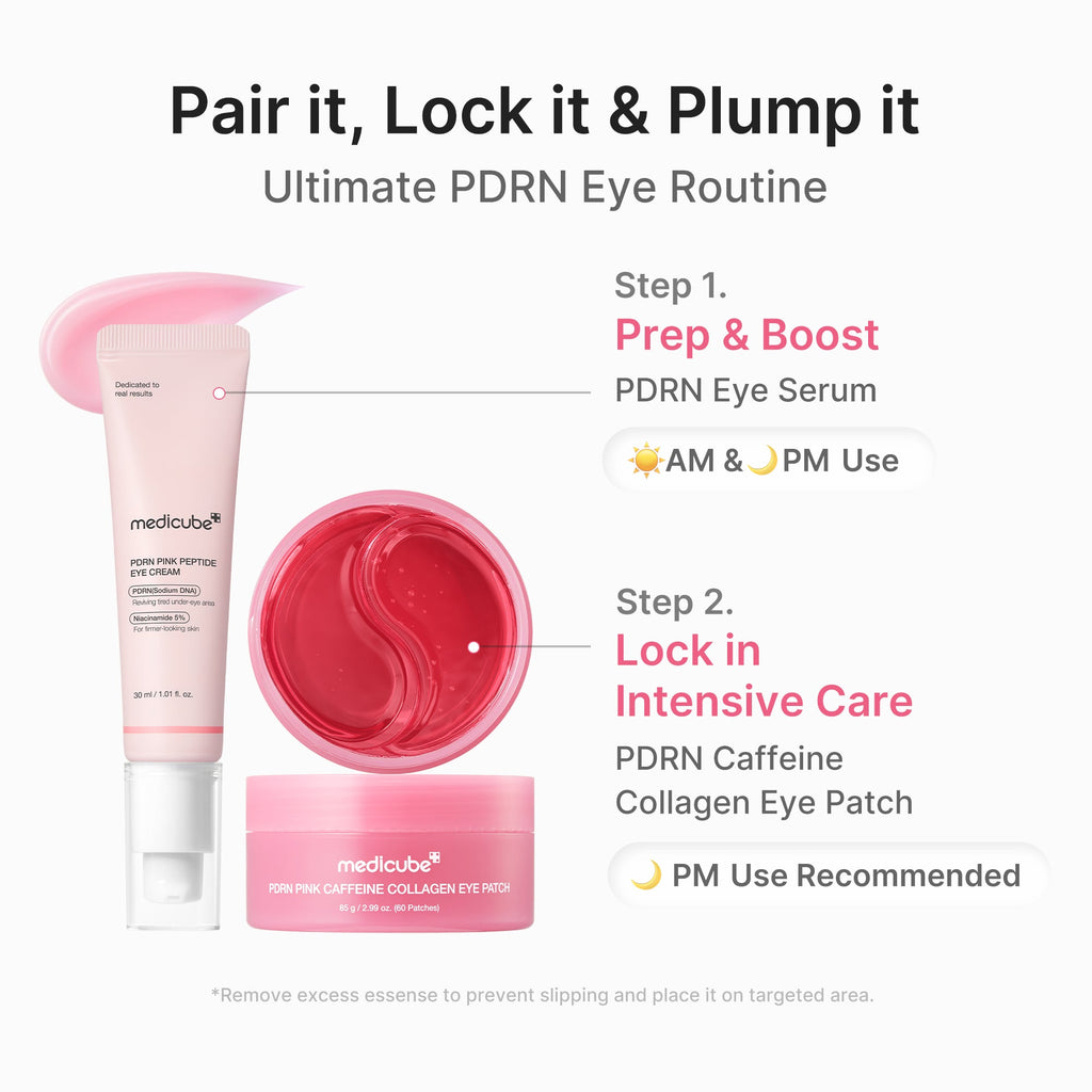 PDRN Caffeine Collagen Eye Patch - Fresh Skin with Style