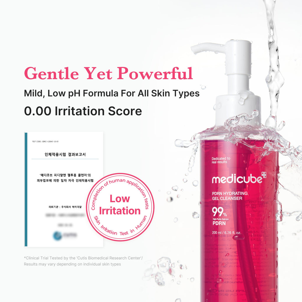 [GIFT] PDRN Pink Gel Cleanser - Fresh Skin That Moves