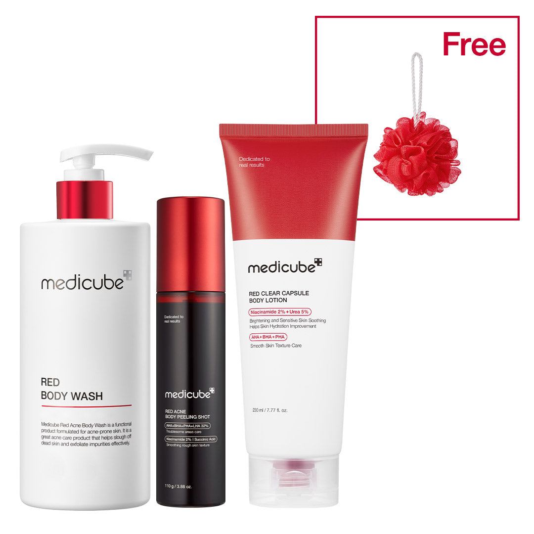 [GIFT] Red Glow Body Essentials - For Stylish Skin Moments