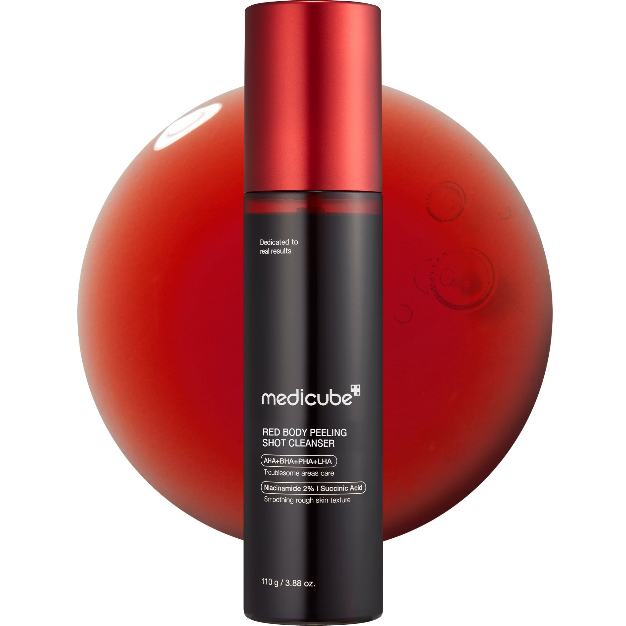 Red Body Peeling Shot Cleanser - Refresh Refined