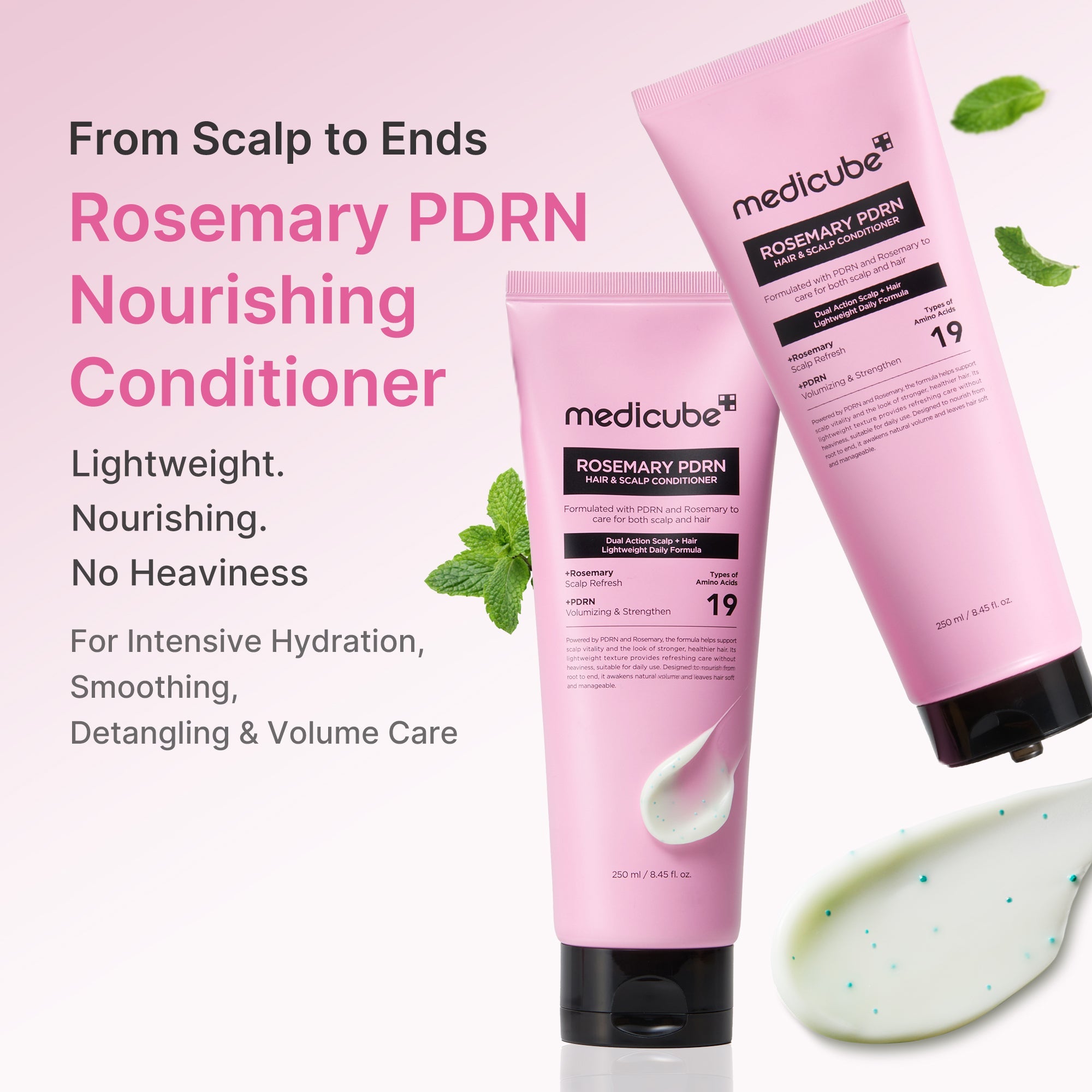 Rosemary PDRN Hair & Scalp Conditioner - Stylish Daily Care