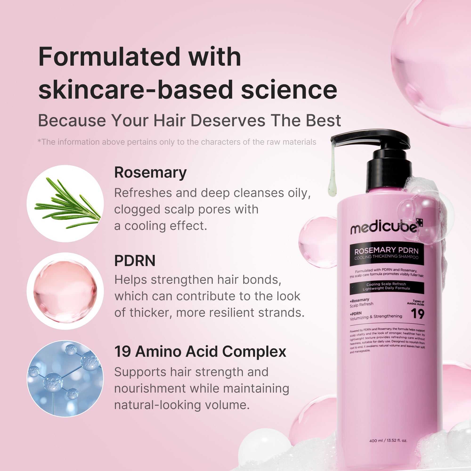 Rosemary PDRN Cooling Thickening Shampoo - A Smarter Beauty Routine