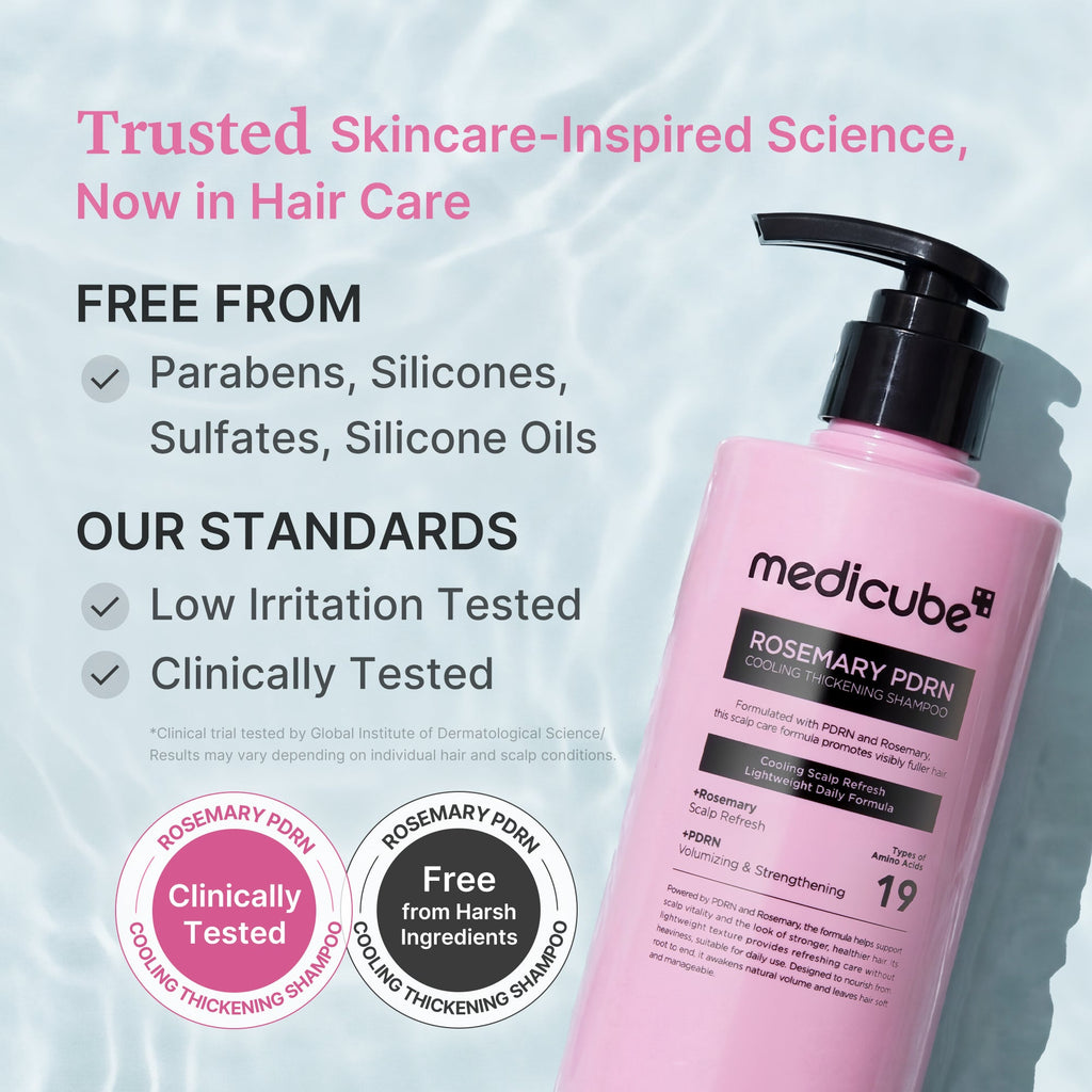 Rosemary PDRN Cooling Thickening Shampoo - A Smarter Beauty Routine