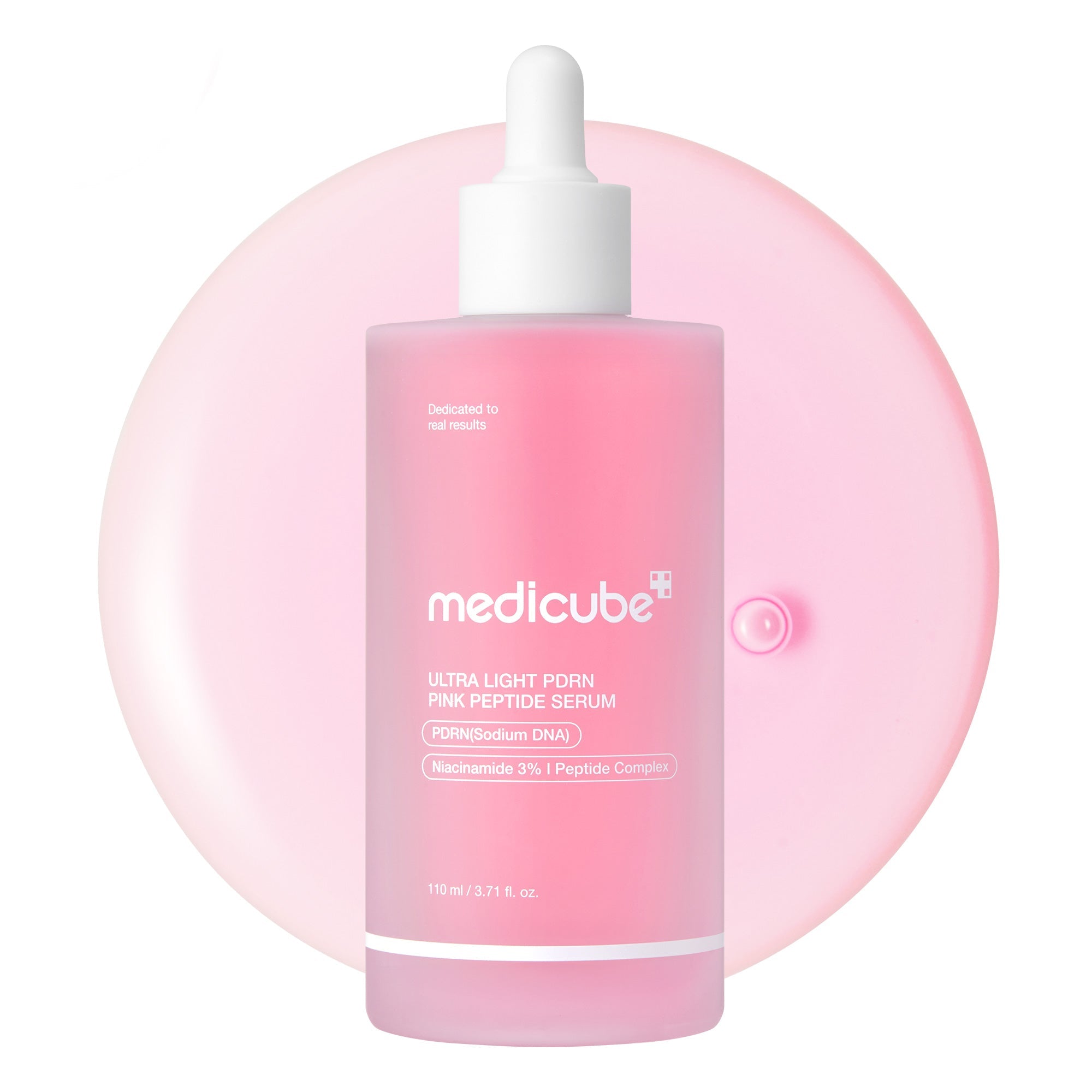 Ultra Light PDRN Pink Peptide Serum - Subtle Glow Style