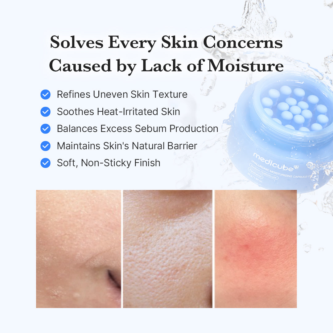 Hyaluronic Acid Capsule Cream - Simple Medicube Style