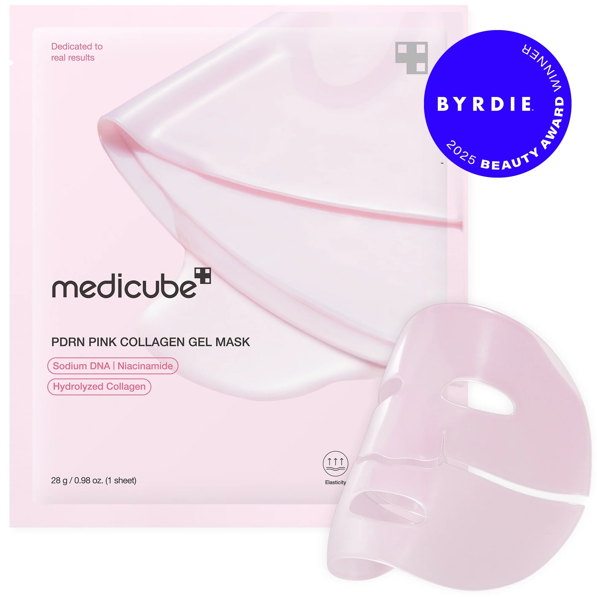 Salmon PDRN Pink Collagen Jelly Gel Mask - Stylish Medicube Routine